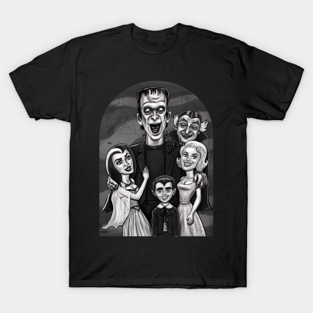 The Munsters T-Shirt by mcillustrator